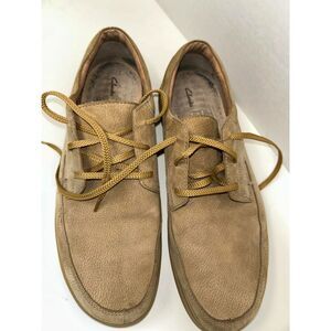 Clarks Oakland Craft Dark Sand Nubuck 10M men's shoes